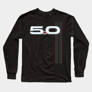 5.0L V8 Mustang GT Long Sleeve T-Shirt